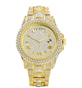 Men's Luxury Bussdown Crystal Watches