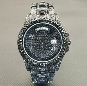 Men's Luxury Bussdown Crystal Watches