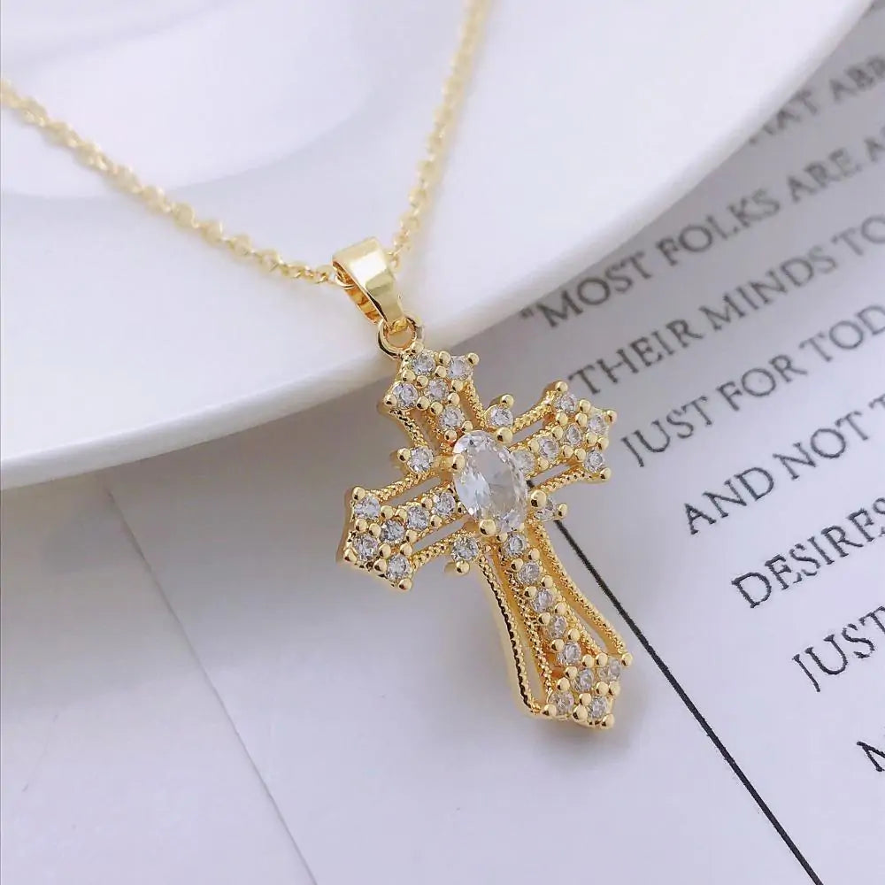 Luxury Cross Necklace