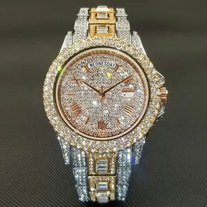 Men's Luxury Bussdown Crystal Watches