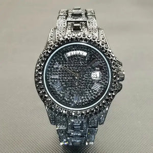 Men's Luxury Bussdown Crystal Watches