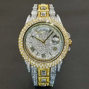 Men's Luxury Bussdown Crystal Watches